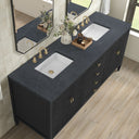 Carbon Oak / Charcoal Soapstone - 3 Faucet Holes