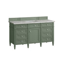 Smokey Celadon / Victorian Silver - 3 Faucet Holes