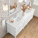 Bright White / White Zeus - 3 Faucet Holes