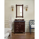 Burnished Mahogany / Charcoal Soapstone - 3 Faucet Holes