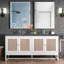 Glossy White / Parisien Bleu - 3 Faucet Holes