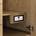 Light Natural Oak / White Zeus - 3 Faucet Holes