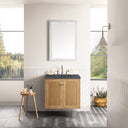 Light Natural Oak / Charcoal Soapstone - 3 Faucet Holes