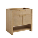 Seaside Oak / White Zeus - 3 Faucet Holes