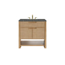 Seaside Oak / Parisien Bleu - 3 Faucet Holes