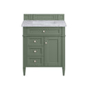 Smokey Celadon / Carrara White - 3 Faucet Holes
