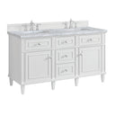 Bright White / Carrara White - 3 Faucet Holes
