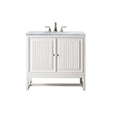 Carrara White - 3 Faucet Holes