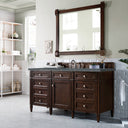 Burnished Mahogany / Parisien Bleu - 3 Faucet Holes