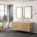 Light Natural Oak / Victorian Silver - 3 Faucet Holes
