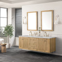 Light Natural Oak / Victorian Silver - 3 Faucet Holes