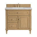 Light Natural Oak / Victorian Silver - 3 Faucet Holes