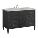 Carbon Oak / Eternal Jasmine Pearl - 3 Faucet Holes
