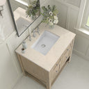 Whitewashed Oak / Eternal Marfil - 3 Faucet Holes
