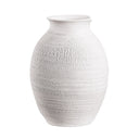 Renwil Zeb Indoor Ceramic Vase - Matte White