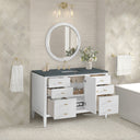Bright White / Parisien Bleu - 3 Faucet Holes