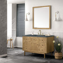 Light Natural Oak / Parisien Bleu - 3 Faucet Holes