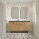 Light Natural Oak / Parisien Bleu - 3 Faucet Holes