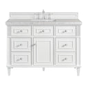Bright White / Eternal Jasmine Pearl - 3 Faucet Holes
