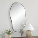 Renwil Javelin 45.25" Tall Irregular Wall Mirror - Grey