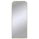 Renwil Meryem 72" Tall Rectangle Full Length Mirror - Yellow