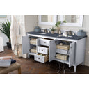 Bright White / Charcoal Soapstone - 3 Faucet Holes