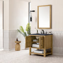 Light Natural Oak / Charcoal Soapstone - 3 Faucet Holes