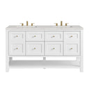 Bright White / Eternal Jasmine Pearl - 3 Faucet Holes