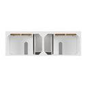 Bright White / White Zeus - 3 Faucet Holes