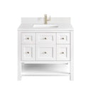 Bright White / White Zeus - 1 Faucet Hole