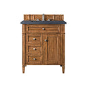 Saddle Brown / Charcoal Soapstone - 3 Faucet Holes