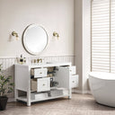 Bright White / White Zeus - 3 Faucet Holes