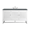 Glossy White / Parisien Bleu - 3 Faucet Holes
