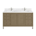 Walnut Whisper / White Zeus - 1 Faucet Hole