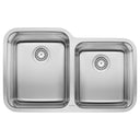 Blanco Stellar 32" 60/40 Double Bowl Undermount Stainless Steel Kitchen Sink