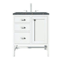 Glossy White / Parisien Bleu - 3 Faucet Holes