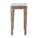 Renwil Abby Indoor Cast Aluminum Side Table - Antique Brass