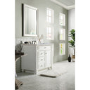 Bright White / Victorian Silver - 3 Faucet Holes
