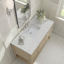 Whitewashed Oak / Eternal Jasmine Pearl - 3 Faucet Holes