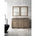 Whitewashed Walnut / Charcoal Soapstone - 3 Faucet Holes