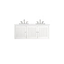 Glossy White / White Zeus - 3 Faucet Holes