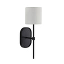 Renwil Fico 17.5" Height Wall Sconce - Black