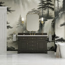 Black Onyx / Eternal Jasmine Pearl - 3 Faucet Holes