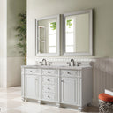 Bright White / Victorian Silver - 3 Faucet Holes