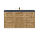 Light Natural Oak / Charcoal Soapstone - 3 Faucet Holes