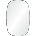 Renwil Bergen 36" Tall Rectangle Wall Mirror - Black