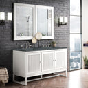 Glossy White / Parisien Bleu - 3 Faucet Holes