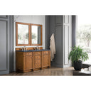 Saddle Brown / Charcoal Soapstone - 3 Faucet Holes