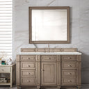 Whitewashed Walnut / Eternal Jasmine Pearl - 3 Faucet Holes
