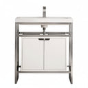 Brushed Nickel / Cabinet Included